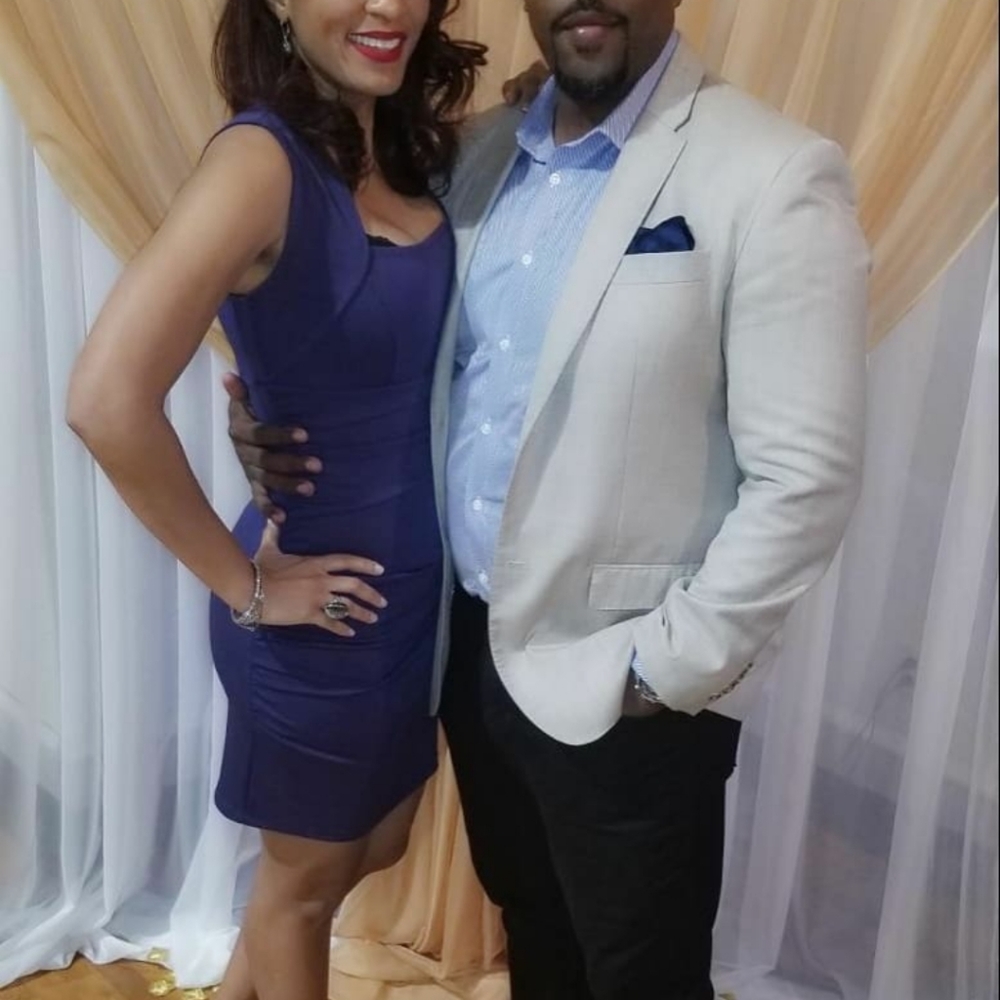 Slim Fabulous Slimming Blue Small Mini Dress